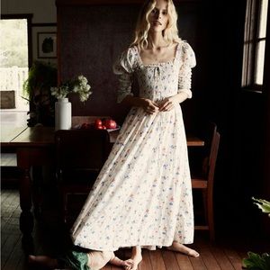 Doen Bijou Octavia Floral Rare! Maxi dress size small